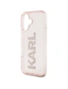 Hurtownia GSM - Karl Lagerfeld Logo cu cristale IML Apple iPhone 16 roz - KLD22018 - {ean13} - Hurt