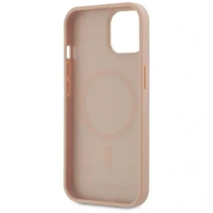Hurtownia GSM - Karl Lagerfeld Piele Monogram Logo Metalic MagSafe Apple iPhone 15 roz - KLD22019 - {ean13} - Hurt