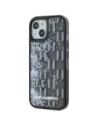 Hurtownia GSM - Etui Karl Lagerfeld Liquide Glitter Monogram Gradient do Apple iPhone 15 czarny - KLD22020 - {ean13} - Hurt