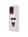 Wholesale Karl Lagerfeld KLHCS69SLFKPI Samsung Galaxy S20 Ultra hardcase pink Silicone Iconic - KLD293PNK - {ean13} - Hurt