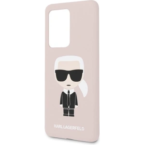 Hurtownia GSM - Etui Karl Lagerfeld KLHCS69SLFKPI Samsung Galaxy S20 Ultra Hartschale hellrosa/pink Silicone Iconic - KLD293PNK - {ean13} - Hurt