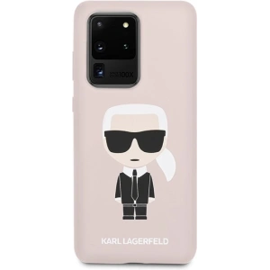 Hurtownia GSM - Etui Karl Lagerfeld KLHCS69SLFKPI Samsung Galaxy S20 Ultra Hartschale hellrosa/pink Silicone Iconic - KLD293PNK - {ean13} - Hurt