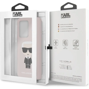 Hurtownia GSM - Etui Karl Lagerfeld KLHCS69SLFKPI Samsung Galaxy S20 Ultra Hartschale hellrosa/pink Silicone Iconic - KLD293PNK - {ean13} - Hurt