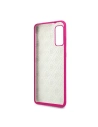 Hurtownia GSM - Etui Guess GUHCS62LS4GFU Samsung Galaxy S20 fuksja/fuchsia hard case Silicone 4G Tone On Tone - GUE523FKS - {ean13} - Hurt