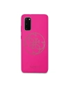 Hurtownia GSM - Etui Guess GUHCS62LS4GFU Samsung Galaxy S20 fuksja/fuchsia hard case Silicone 4G Tone On Tone - GUE523FKS - {ean13} - Hurt