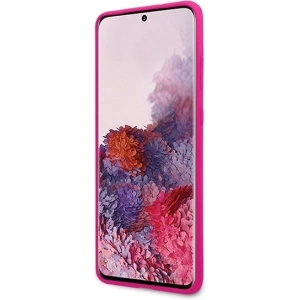 Hurtownia GSM - Etui Guess GUHCS62LS4GFU Samsung Galaxy S20 fuksja/fuchsia hard case Silicone 4G Tone On Tone - GUE523FKS - {ean13} - Hurt