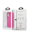 Hurtownia GSM - Etui Guess GUHCS62LS4GFU Samsung Galaxy S20 fuksja/fuchsia hard case Silicone 4G Tone On Tone - GUE523FKS - {ean13} - Hurt