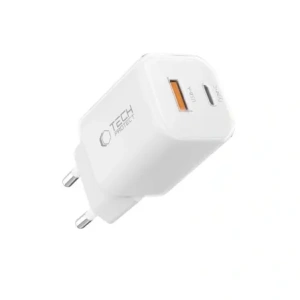 Hurtownia GSM - Tech-Protect NCM33W 2-Port USB-A, USB-C Netzladegerät PD 33W / QC3.0 Weiß - THP4120 - {ean13} - Hurt