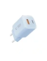 Hurtownia GSM - Tech-Protect NCM33W Încărcător de rețea cu 2 porturi USB-A, USB-C PD 33W / QC3.0 Albastru deschis - THP4121 - {ean13} - Hurt