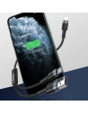 Hurtownia GSM - Kabel USB / USB Typ C - Lightning Baseus Cafule PD 18W 2,4A 480 Mbps 1,2m (czarno-szary) - BSU1502BLKGRY - {ean13} - Hurt