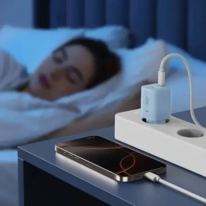 Hurtownia GSM - Tech-Protect NCM33W 2-Port USB-A, USB-C Netzladegerät PD 33W / QC3.0 Baby Blau - THP4121 - {ean13} - Hurt