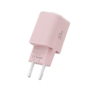 Hurtownia GSM - Tech-Protect NCM33W 2-Port USB-A, USB-C Netzladegerät PD 33W / QC3.0 Baby Pink - THP4122 - {ean13} - Hurt