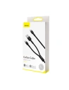 Hurtownia GSM - Kabel USB / USB Typ C - Lightning Baseus Cafule PD 18W 2,4A 480 Mbps 1,2m (czarno-szary) - BSU1502BLKGRY - {ean13} - Hurt