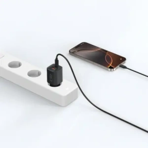 Hurtownia GSM - Tech-Protect NCM33W Încărcător de rețea cu 2 porturi USB-A, USB-C PD 33W / QC3.0 Negru - THP4124 - {ean13} - Hurt