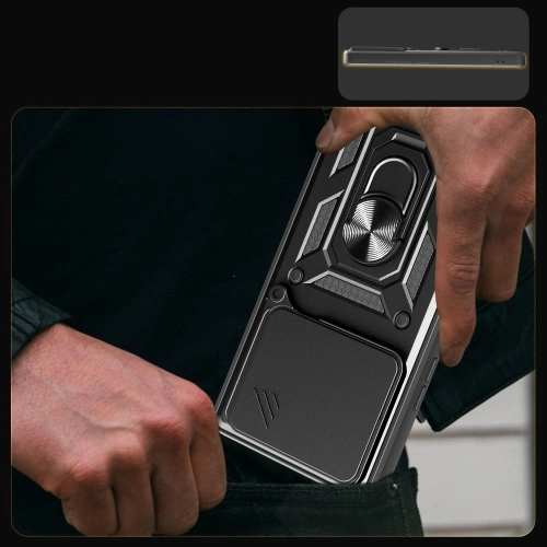 Etui Tech-Protect Camshield Pro Xiaomi Poco M7 Pro 5G Black