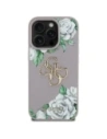Wholesale Guess Grained Roses Big 4G logo Apple iPhone 16 Pro Max purple - GUE4534 - {ean13} - Hurt