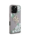 Hurtownia GSM - Hádejte zrnitou růži Velké 4G logo Apple iPhone 16 Pro Max fialový - GUE4534 - {ean13} - Hurt