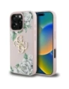 Wholesale Guess Grained Roses Big 4G logo Apple iPhone 16 Pro Max pink - GUE4536 - {ean13} - Hurt