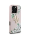 Wholesale Guess Grained Roses Big 4G logo Apple iPhone 16 Pro Max pink - GUE4536 - {ean13} - Hurt