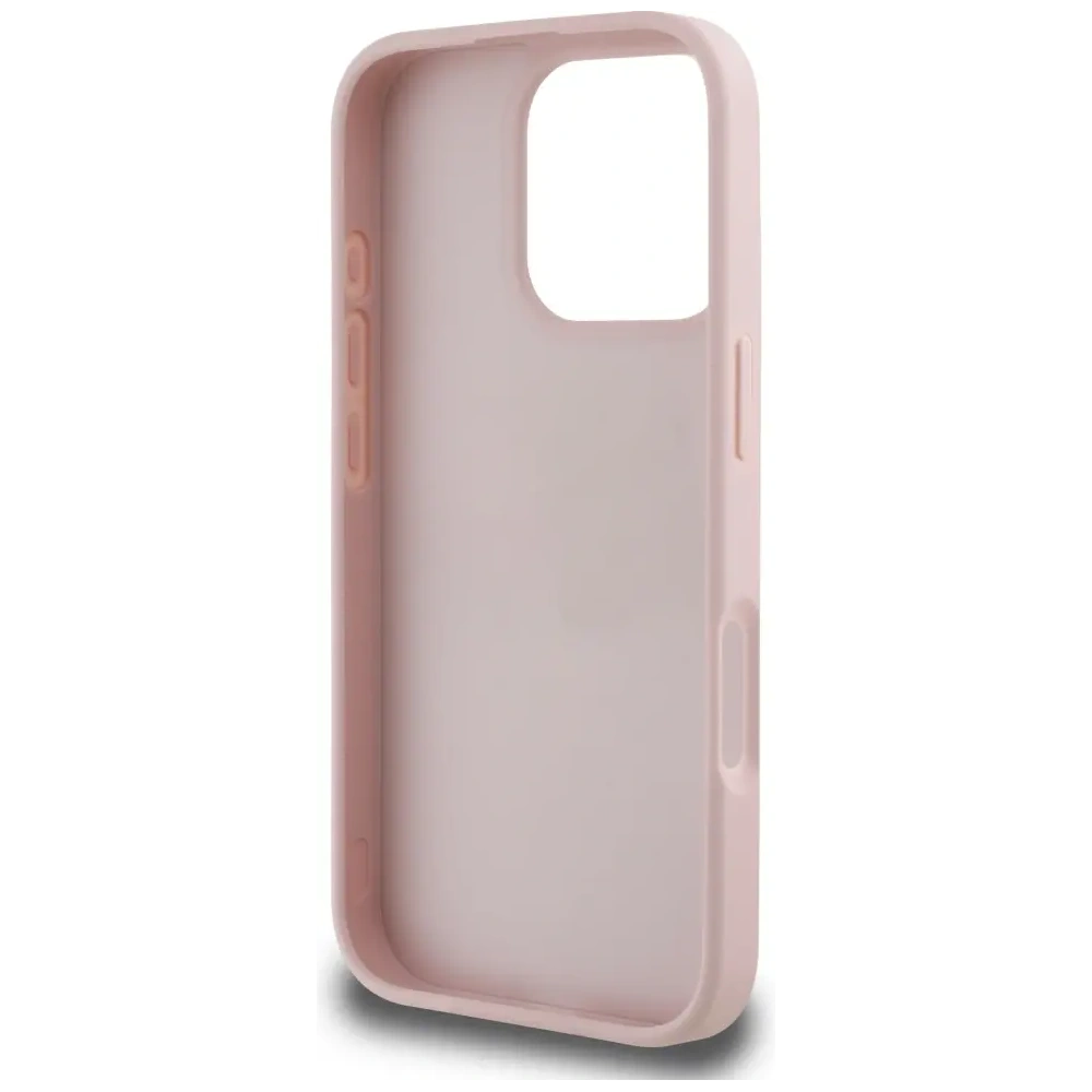 Wholesale Guess Grained Roses Big 4G logo Apple iPhone 16 Pro Max pink - GUE4536 - {ean13} - Hurt