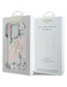 Wholesale Guess Grained Roses Big 4G logo Apple iPhone 16 Pro Max pink - GUE4536 - {ean13} - Hurt