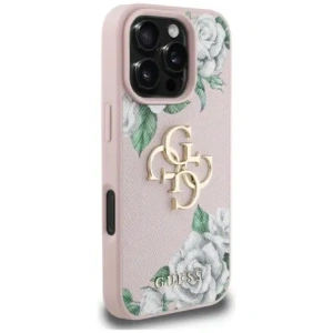 Hurtownia GSM - Hádej zrnitou růži Velké 4G logo Apple iPhone 16 Pro růžový - GUE4538 - {ean13} - Hurt