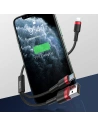 Hurtownia GSM - Kabel USB / USB Typ C - Lightning Baseus Cafule PD 18W 2,4A 480 Mbps 1,2m (czarno-czerwony) - BSU1503BLKRED - {ean13} - Hurt