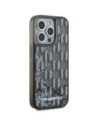 Wholesale Karl Lagerfeld Liquide Glitter Monogram Gradient Apple iPhone 15 Pro Max black - KLD22022 - {ean13} - Hurt
