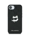 Wholesale Karl Lagerfeld Monogram Choupette Head Pin Apple iPhone 16e black - KLD22023 - {ean13} - Hurt