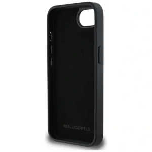 Wholesale Karl Lagerfeld Monogram Choupette Head Pin Apple iPhone 16e black - KLD22023 - {ean13} - Hurt