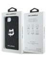 Wholesale Karl Lagerfeld Monogram Choupette Head Pin Apple iPhone 16e black - KLD22023 - {ean13} - Hurt