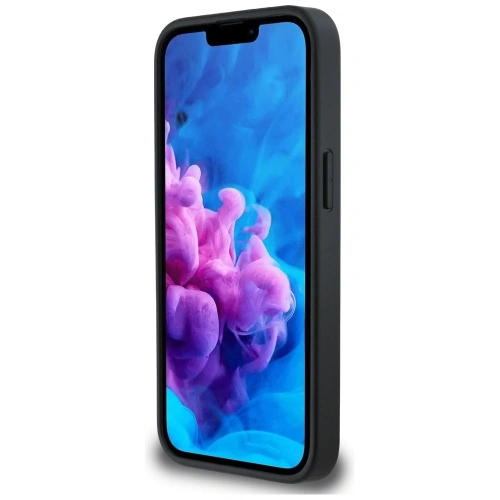 Etui Karl Lagerfeld Monogram Karl Head Pin do Apple iPhone 16e czarny