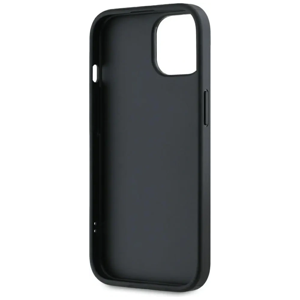 Hurtownia GSM - Karl Lagerfeld Saffiano Athleisure Dungi Cord Apple iPhone 15 negru-roșu - KLD22025 - {ean13} - Hurt