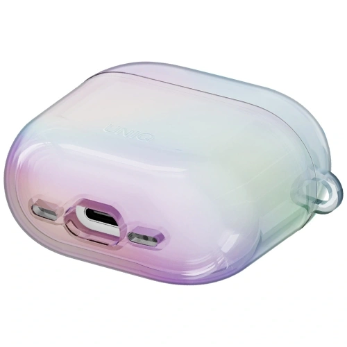 Etui UNIQ Iridescia do Apple AirPods 4 Hang Case holo quartz