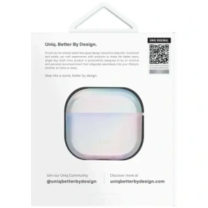 Wholesale UNIQ Iridescia Apple AirPods 4 Hang Case holo quartz - UNIQ1528 - {ean13} - Hurt