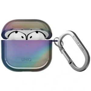 Wholesale UNIQ Iridescia Apple AirPods 4 Hang Case midnight quartz - UNIQ1529 - {ean13} - Hurt