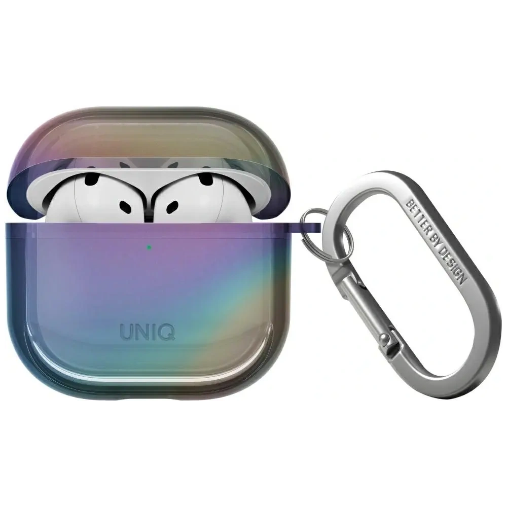 Hurtownia GSM - UNIQ Iridescia Apple AirPods 4 Hordtáska éjféli kvarc - UNIQ1529 - {ean13} - Hurt