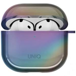 Wholesale UNIQ Iridescia Apple AirPods 4 Hang Case midnight quartz - UNIQ1529 - {ean13} - Hurt