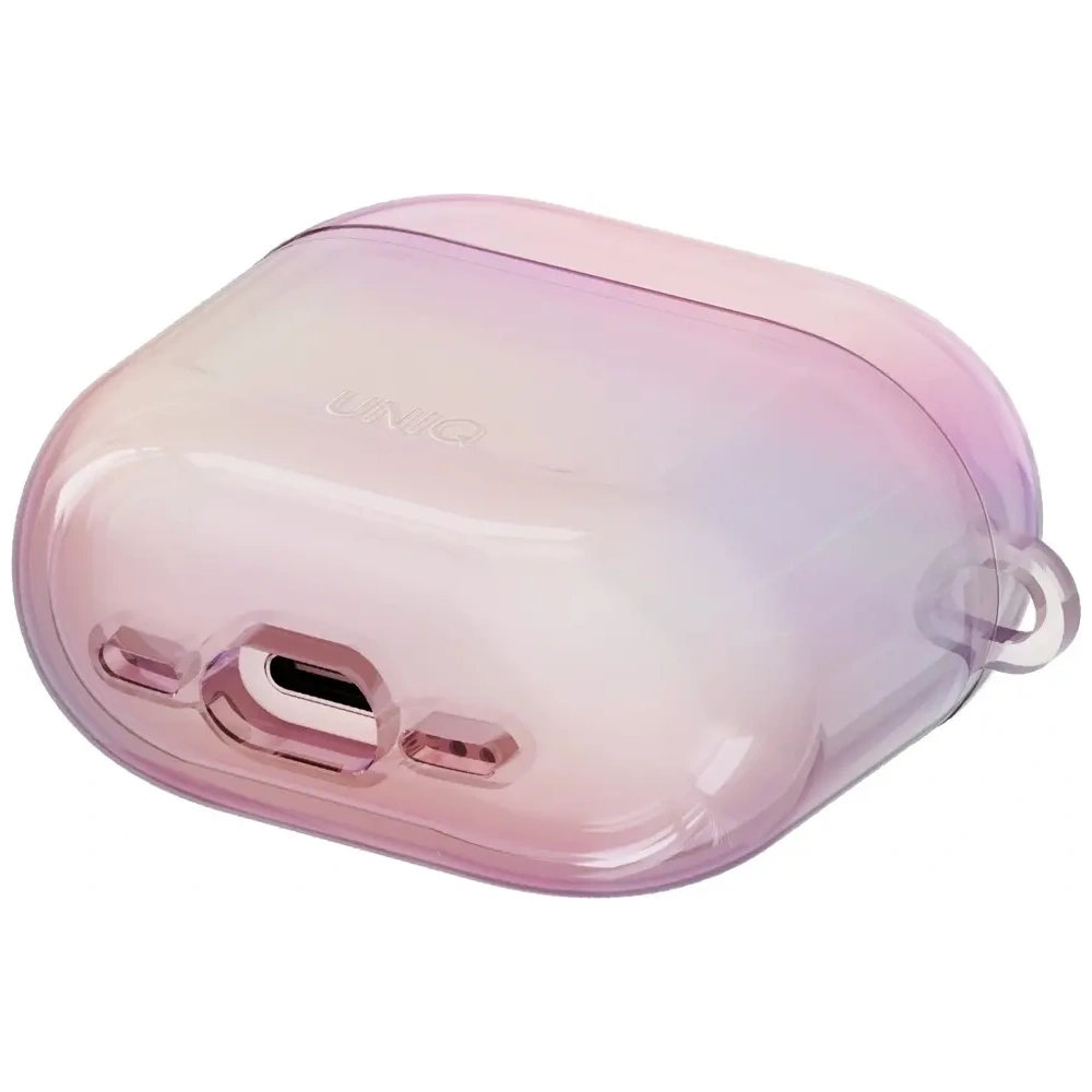 Hurtownia GSM - UNIQ Iridescia Apple AirPods 4 Pouzdro na zavěšení růžový prism - UNIQ1531 - {ean13} - Hurt