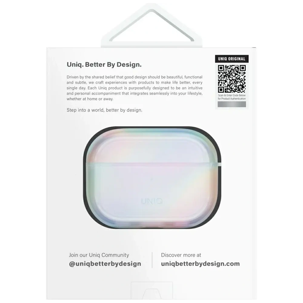 Hurtownia GSM - UNIQ Iridescia pouzdro na Apple AirPods Pro 2 holo quartz - UNIQ1532 - {ean13} - Hurt
