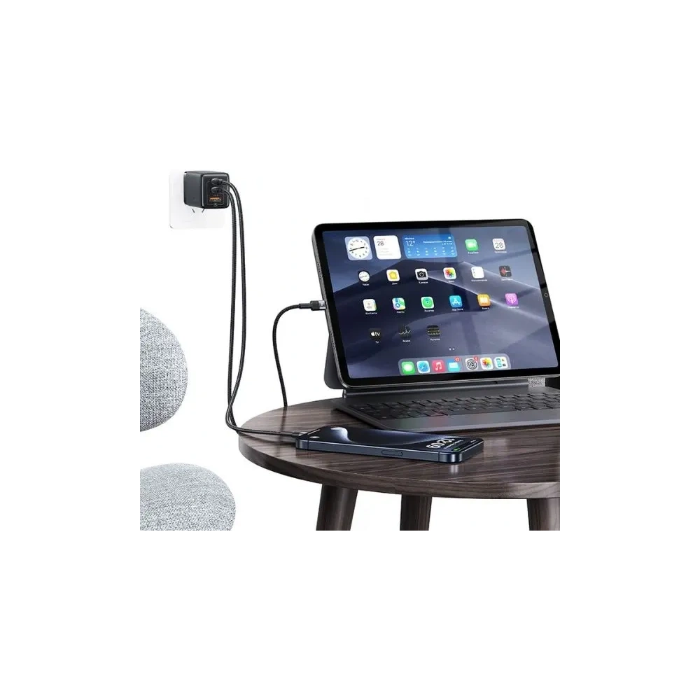 Hurtownia GSM - USAMS Kabel USB-C na USB-C set 30szt.  60W 1,2m pleciony SJ724ZJ01 (US-SJ724 ) - 6958444991894 - {ean13} - Hurt