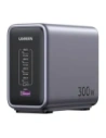 UGREEN CD333 Nexode Adaptor de Alimentare, USB-A. 4xUSB-C, GaN, 300W + Cablu USB-C 240W (negru)