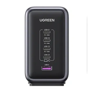 Hurtownia GSM - UGREEN CD333 Nexode napájecí adaptér, USB-A. 4xUSB-C, GaN, 300W + USB-C kabel 240W (černý) - UGR5627 - {ean13} - Hurt