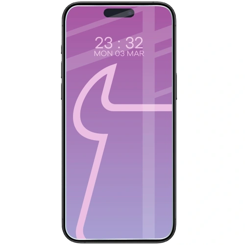 Elastyczne szkło hybrydowe Bizon Glass Mule do Apple iPhone 15 Pro Max