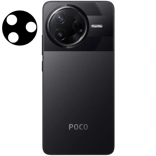 Szkło na aparat Bizon Glass Silk Lens do Xiaomi Poco F7 Pro [2 PACK]