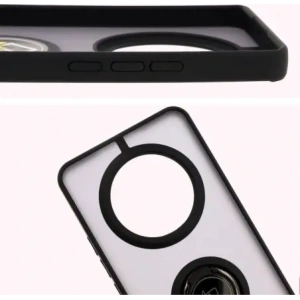 Hurtownia GSM - Bizon Case Hybrid Gyűrű Realme 14 Pro Plus 5G füstös fekete kerettel - BIZ9052 - {ean13} - Hurt