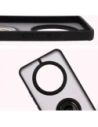 Hurtownia GSM - Etui z uchwytem na palec Bizon Case Hybrid Ring do Realme 14 Pro Plus 5G przydymione z czarną ramką - BIZ9052 - {ean13} - Hurt
