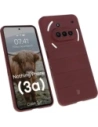 Caz Bizon Tur Telefon Nimic (3a) burgundă