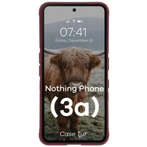 Hurtownia GSM - Caz Bizon Tur Telefon Nimic (3a) burgundă - BIZ9053 - {ean13} - Hurt