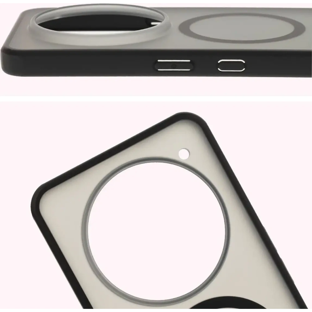 Hurtownia GSM - Bizon Case MatteO Magnetic Nothing Phone (3a) Pro füstös fekete - BIZ9054 - {ean13} - Hurt
